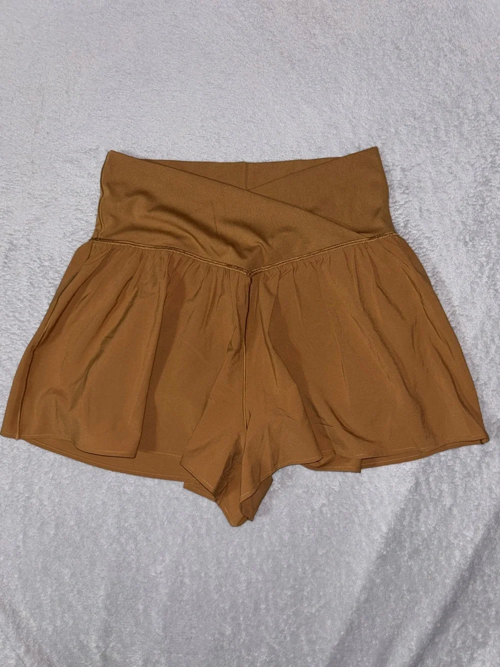 NWT OFFLINE By Aerie Real Me Crossover Flowy Short - Picture 3 of 5
